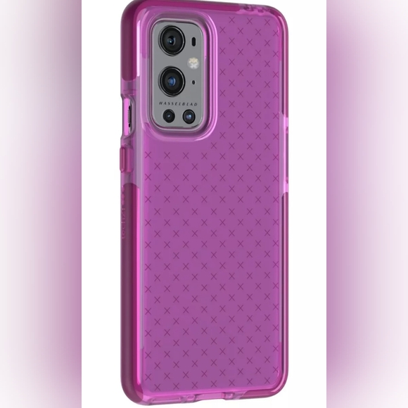Tech21 EvoCheck Phone Case For OnePlus 9 5G - Fuchsia - Picture 4 of 5